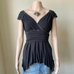 Early 2000s whimsygoth fairy top